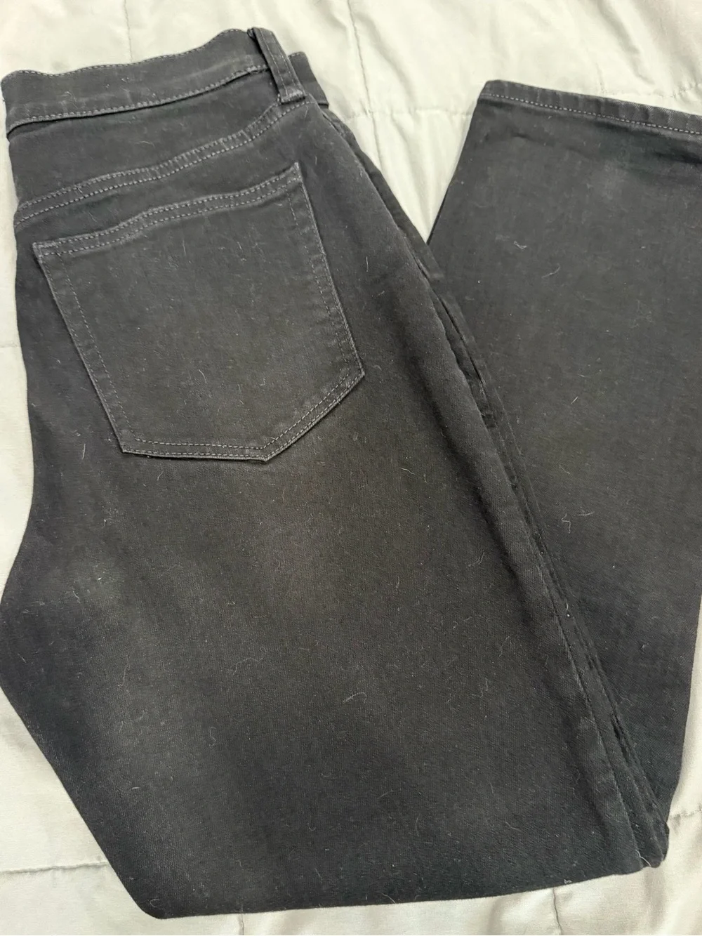 J. Crew Women's Straight Jeans - Black